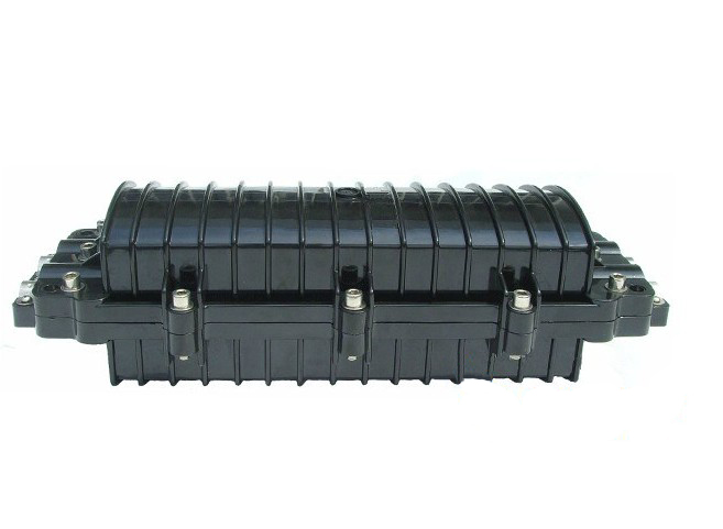 Supply products 2 in 2 out horizontal optical cable connector box optical fiber connector box 48 core quality assurance reasonable price
