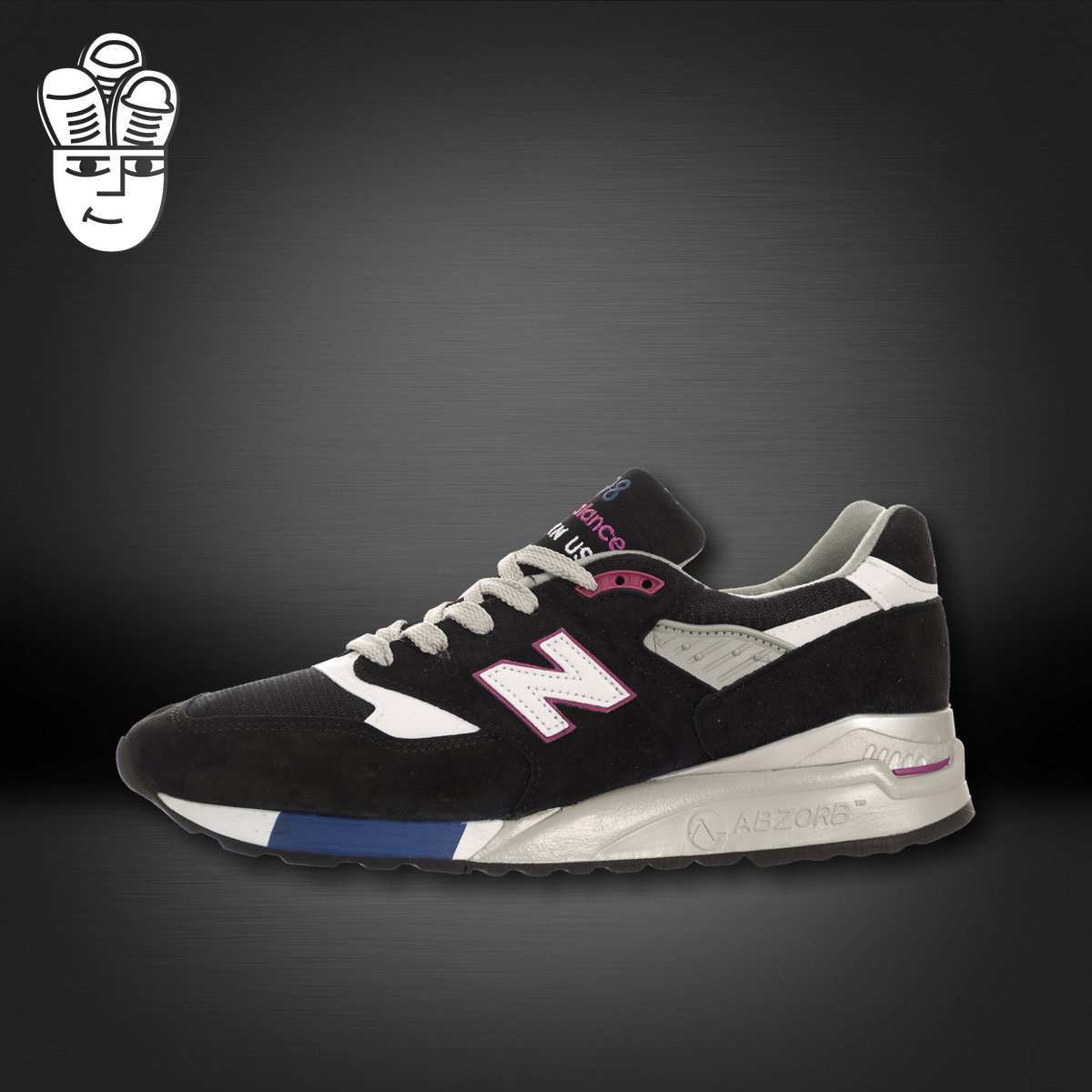 New Balance 998 美产限量 男子复古跑鞋 总统慢跑鞋 运动休闲鞋