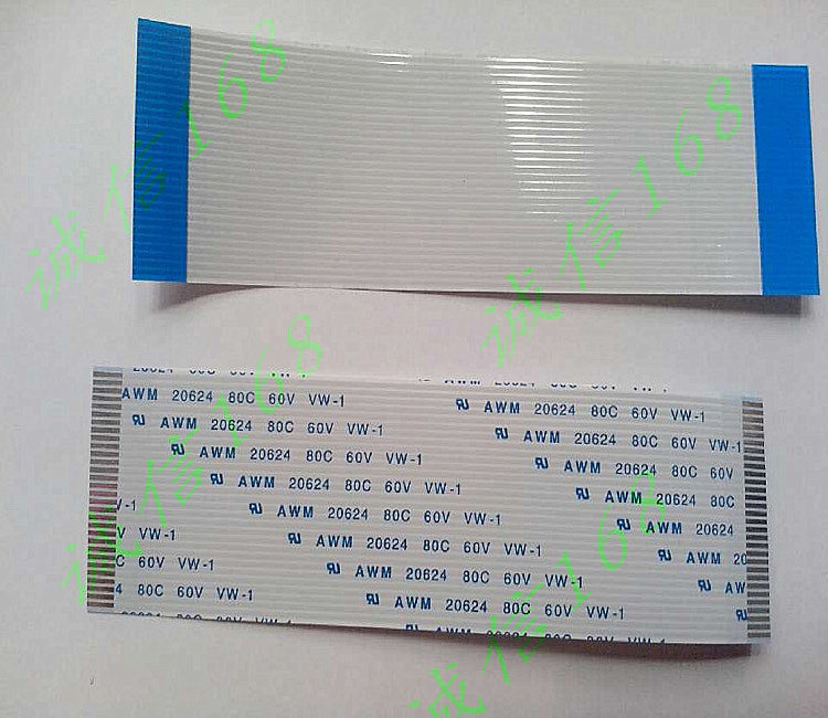 AWM 20624 80C 60V VW-1 flexible cable connecting line 22P 1 0 pitch same side 200mm long