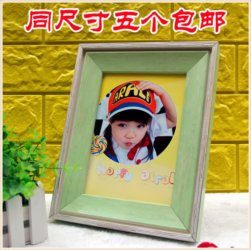 New eco-friendly material 7 inches 8 inches 10 inches Non-solid wood bracket Pendulum Table Children Wedding photo photo gallery Thermal pin