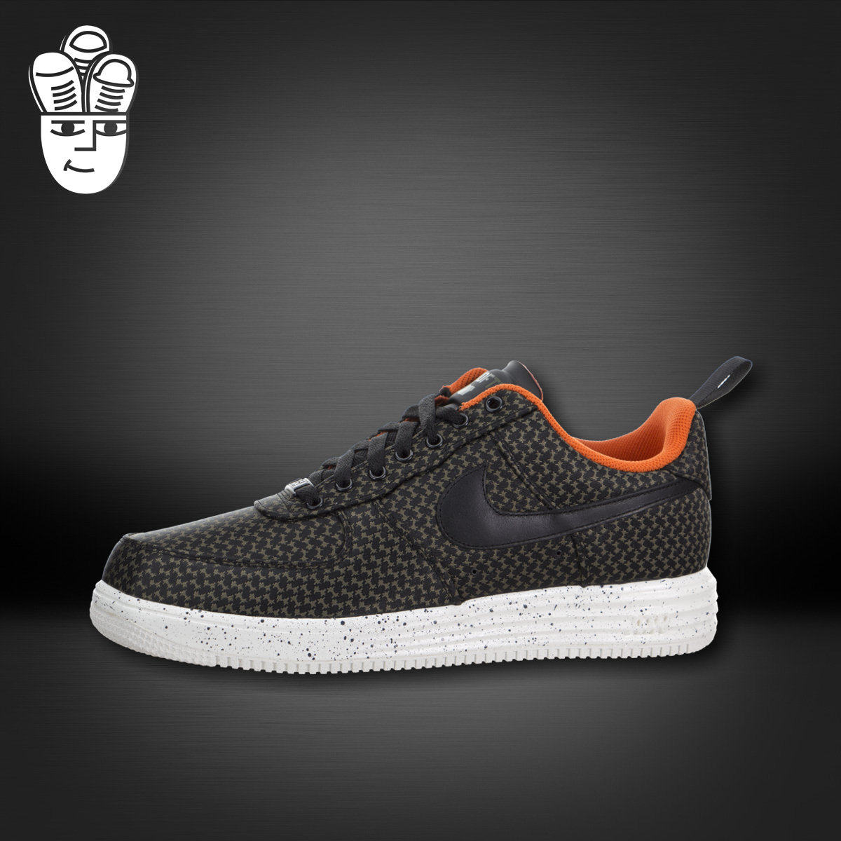 Nike Lunar Force 1 Undefeated耐克男子时尚板鞋 千鸟纹空军一号