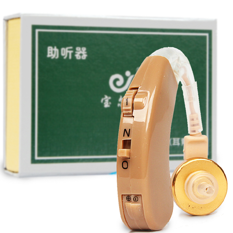 宝尔通F-139助听器 耳背式无线助听机老年人耳聋耳机耳塞