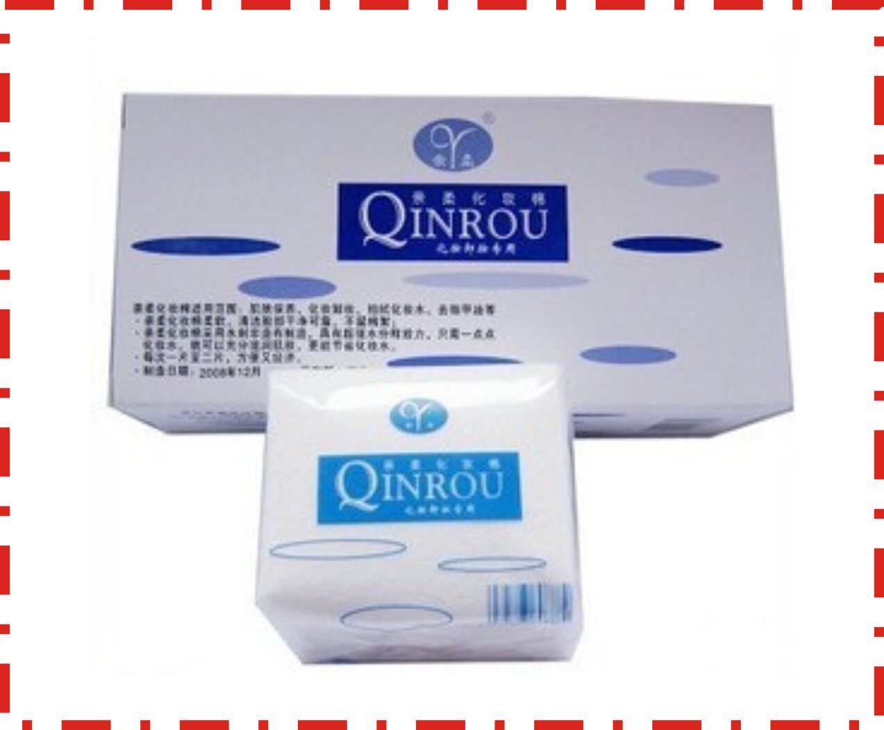 QINROU PEOPLE Cotton Save your makeup water Cosmetic Makeup Remove 300 pieces of quality cotton
