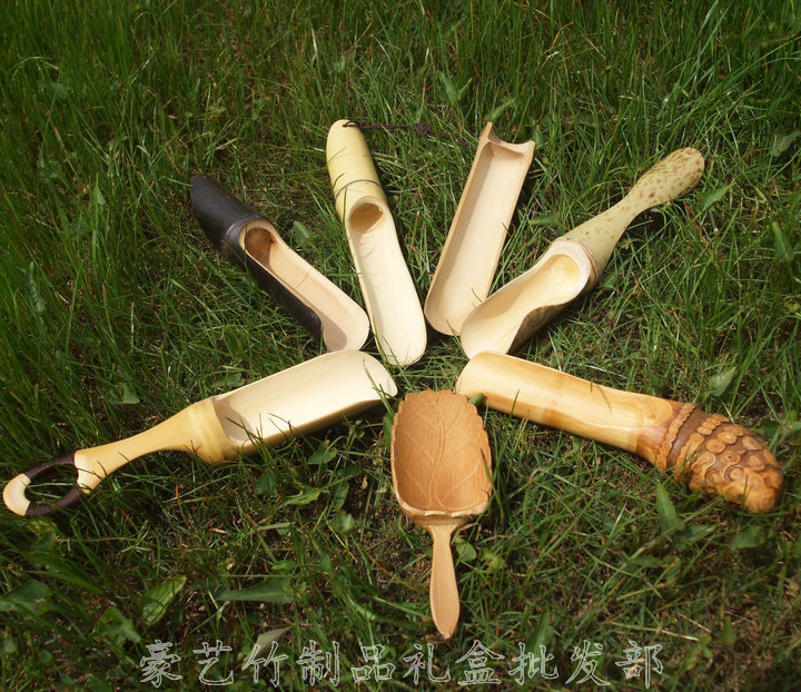 Natural handicraft Old bamboo Bamboo No Lacquer Polished Utiliti Tea Tea Teaspoon Tea Spoon Teaspoon Teaspoon Teaspoon Teaspoon
