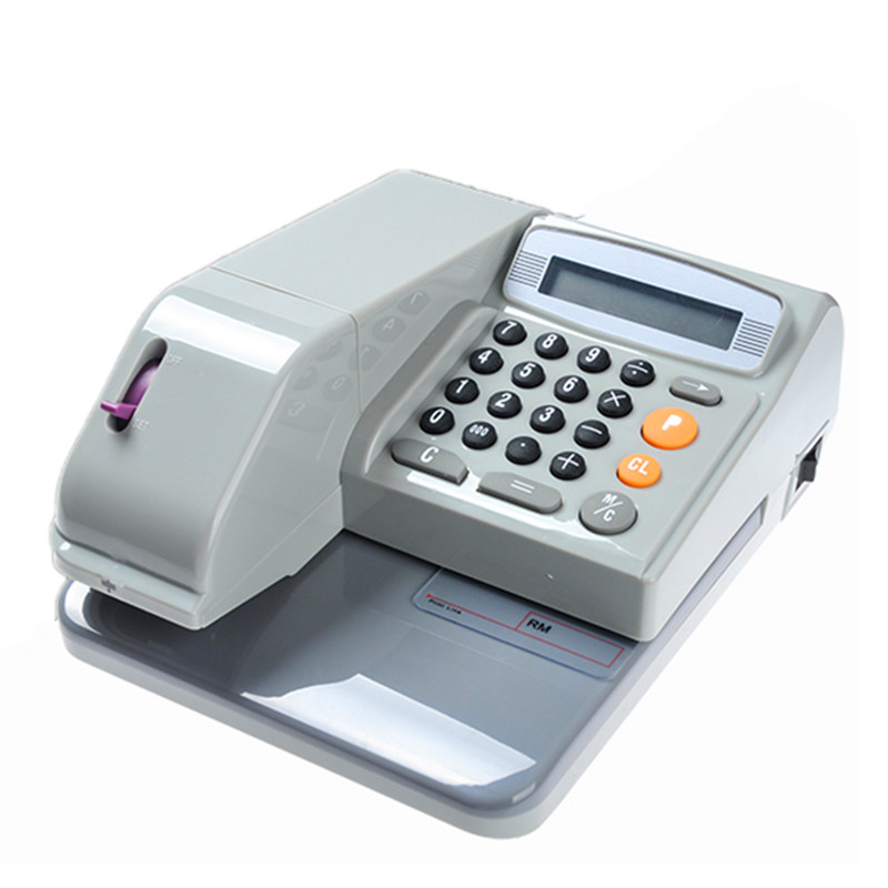 Multi-country English check printer Malaysia Hong Kong US Singapore checkwriter UK plug