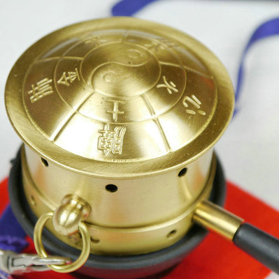 Pure copper fire dragon jar Moxibustion Box Warm Moxibustion moxibustion with moxibustion Acule Aitta Special fire dragon Moxibustion Moxibustion Furnace