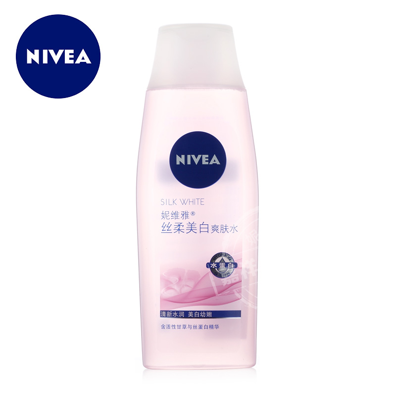 Nivea/妮维雅丝柔美白爽肤水200ml