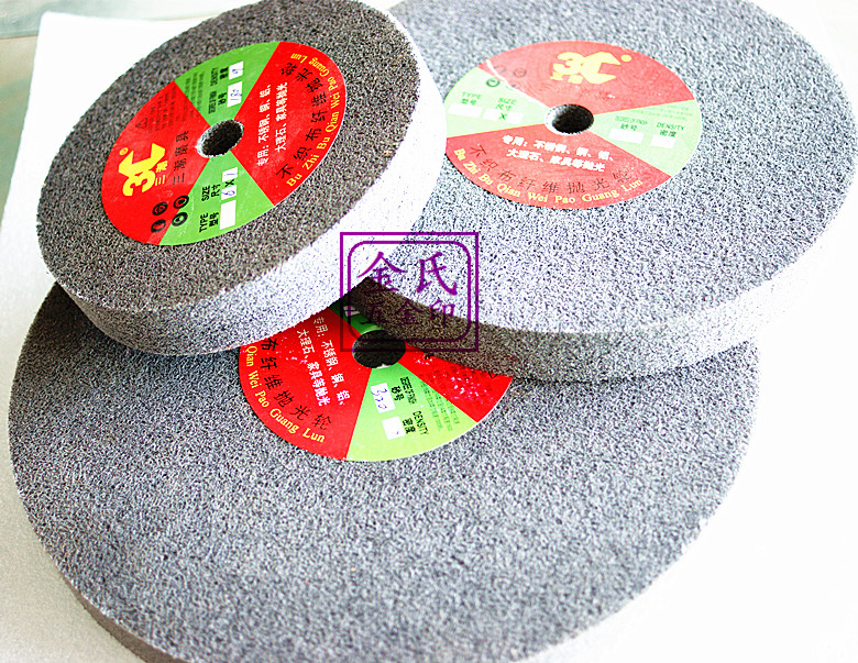 Plant price direct sale Three-tide nylon wheel unwoven wheel grinding wheel polished sheet stainless steel polished wheel 200 * 25
