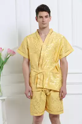 Sweat steaming clothes big manufacturer high-end men and women couples silk cotton yukata clothes sauna clothes bath clothes