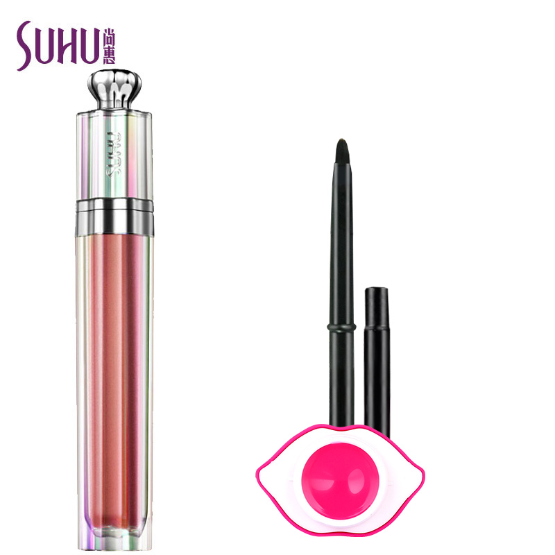 suhu尚惠奢宠琉光唇彩6.5g 彩妆口红 持久滋润唇蜜带闪