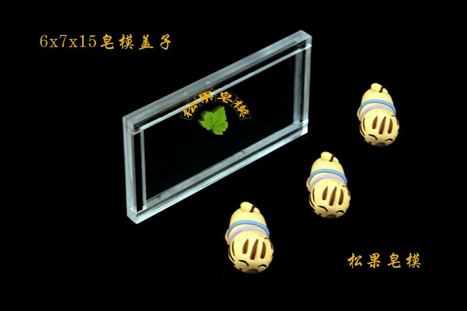 Pine Cone House Handmade Soap Rendering Mold Soap Mold Acrylic Soap Mold Mold Soap Fixer Handmade Soap Tool