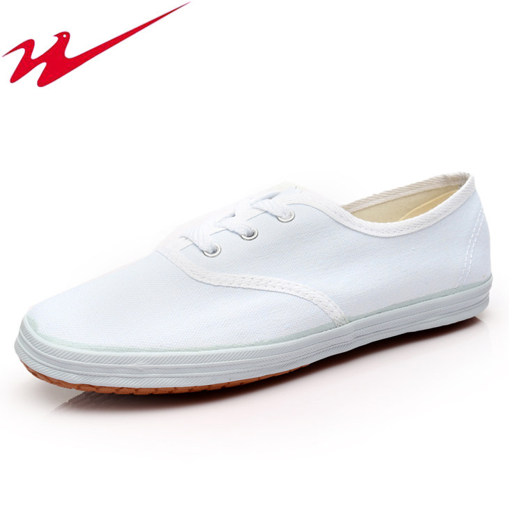 Counter Double Star White Net Shoes Martial Arts Shoes Boys and Girls Exercise Fitness Shoes Morning Exercise Shoes Breathable Lightweight Running Shoes