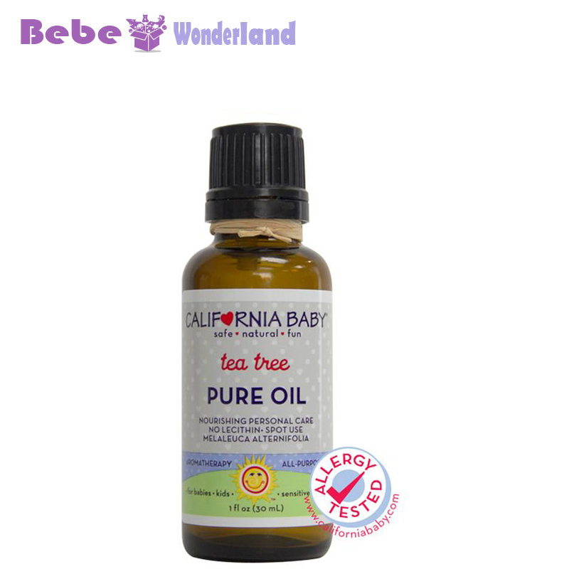 美国原装California Baby加州宝宝天然有机茶树精油 30ml