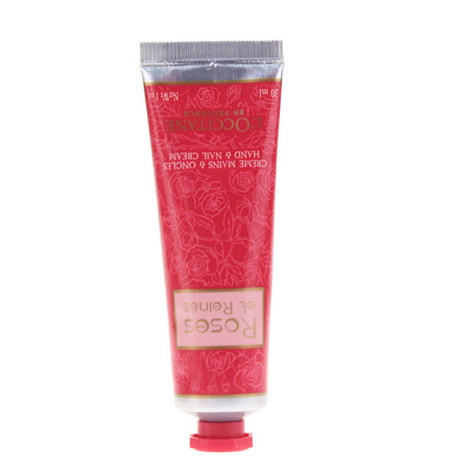 L’occitane/欧舒丹玫瑰护手霜 玫瑰皇后润手霜30ml 滋润保湿补水