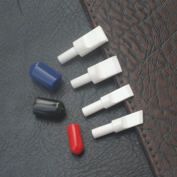 Leather carving tools) rotary carving knife) Ceramic knife head) Single-edged double-edged) Wide-edged narrow-edged) Flat-edged oblique-edged