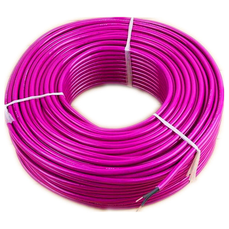Ground drag line plug-in line Electric bicycle charging extension line Power cord Household wire soft sheath line lamp holder line 100 meters