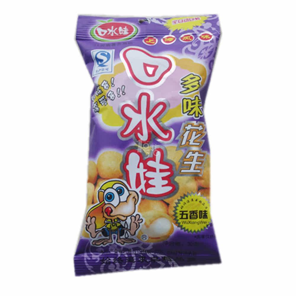 口水娃 多味花生五香味30g/袋