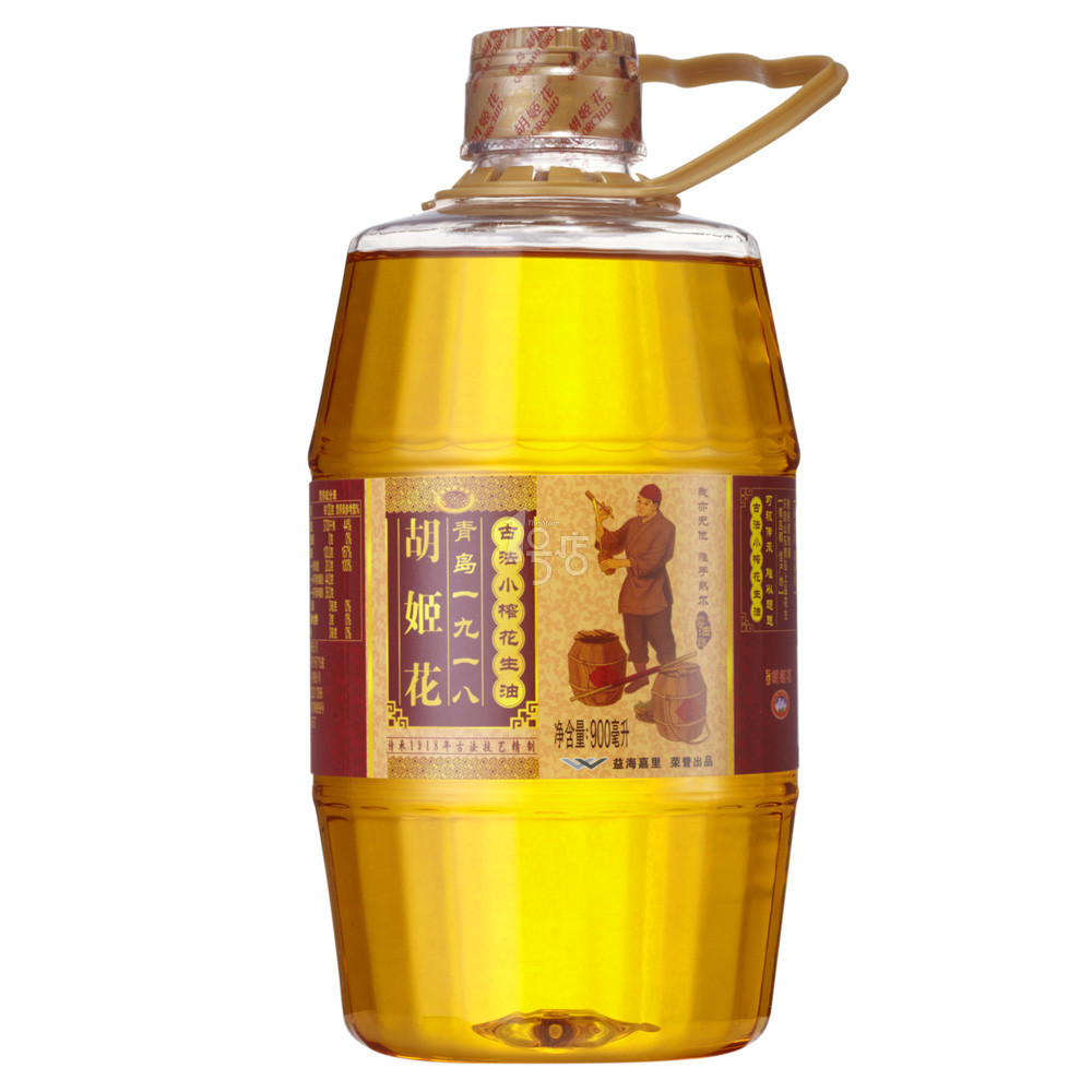 胡姬花 古法小榨花生油 900ml