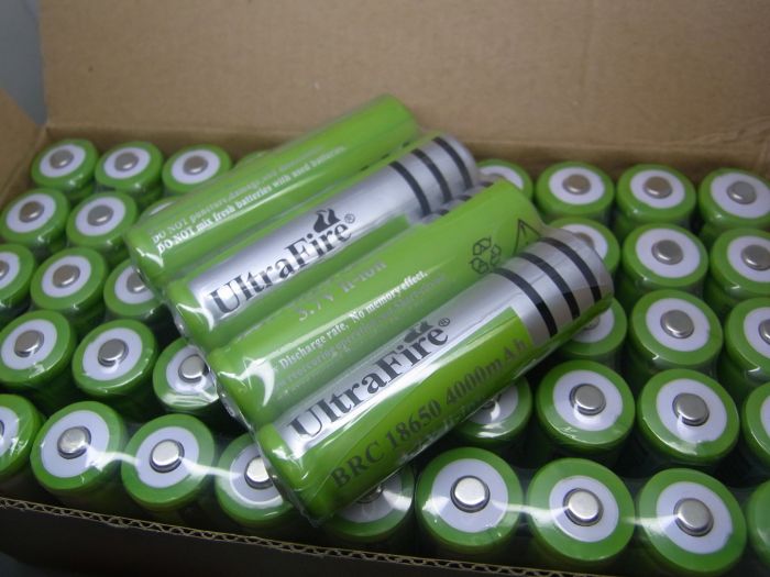 Cusp 18650 Charged Lithium Battery 3 7V LED Flashlight 4000mah 18650 Lithium Battery New