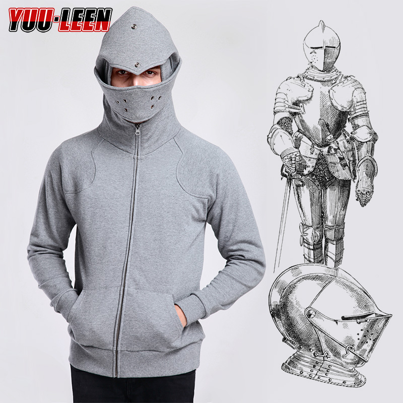 medieval armor hoodie