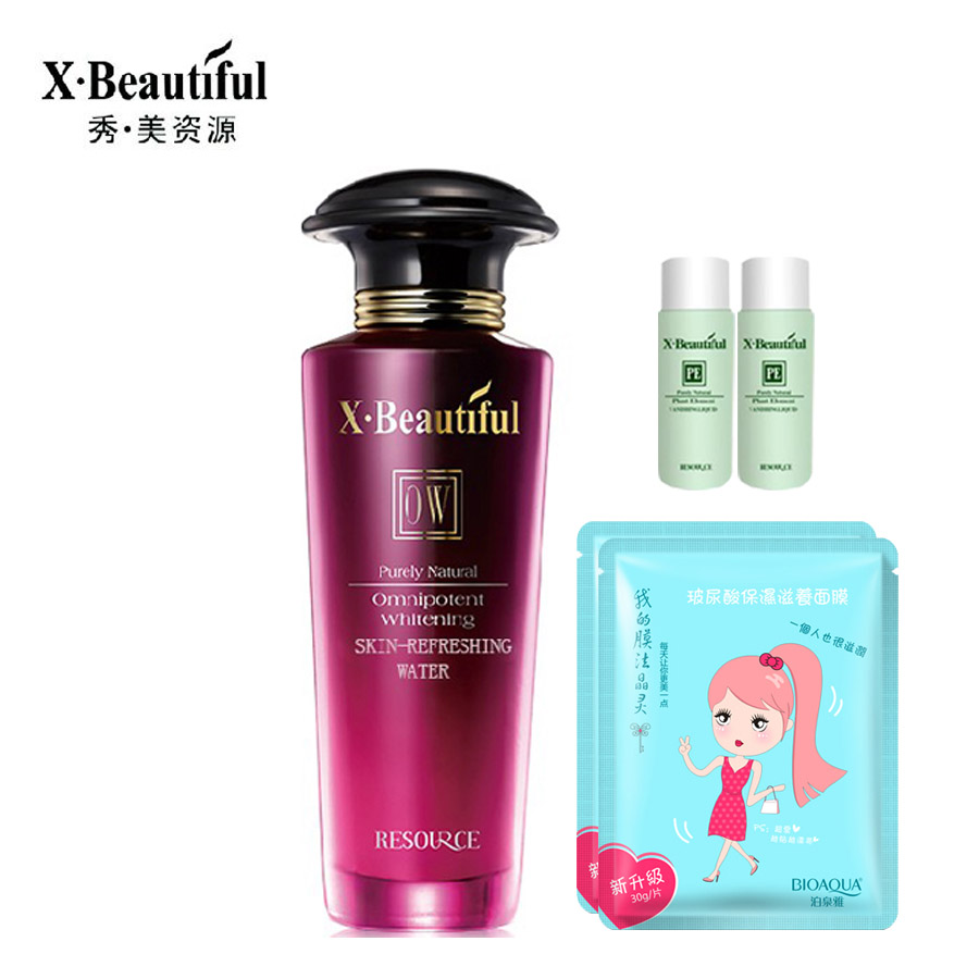 秀美资源 全能美肌爽肤水120ml 清爽补水保湿 专柜正品