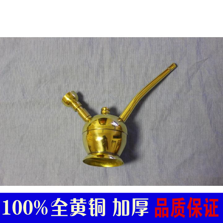 Water Pipe Dry Pipe Liquid Knee Knee Hydrocarte Knee Hand Cigarette Handle Portable Large Set of Pure Copper