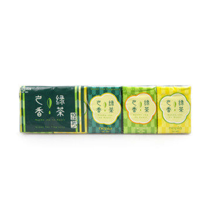 妮飘绿茶之香迷你手帕纸3层10包