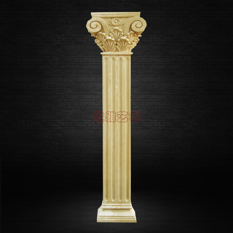 European-style buildings, hotels, villas, home background decoration, pier Ouya artificial sandstone relief Roman pillars customization