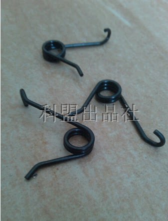 Glass door lock spring ground lock partition lock spring accessories handle spring lock body handle return reset spring lock