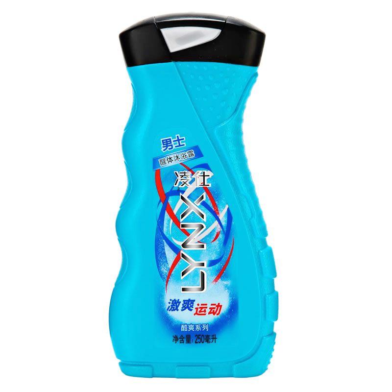 LYNX/凌仕男士醒体香水香氛沐浴露250ml激爽款深层清洁两瓶包邮
