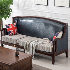 Диван из массива дерева Американский стиль