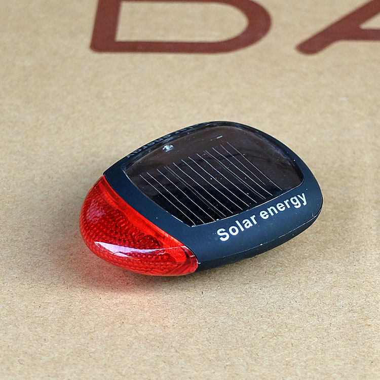 Solar Taillights Bike warning lights bike riding gear Flashing Lights Mountain Road Night Riding Safety Lights