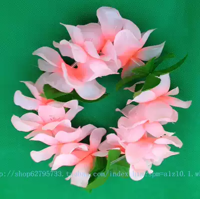 Wholesale head ring dance with elastic garland Flower head ornaments Hawaiian hula accessories Garland worn on the head