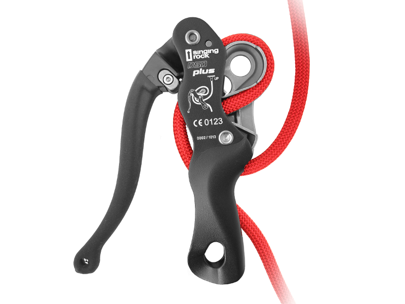 Czech Singing Rock DOUBLE STOP PLUS STOP anti-panic self-stop manual descender