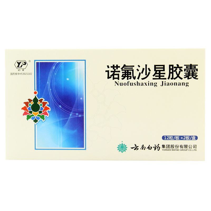 云丰 诺氟沙星胶囊 0.1g*24粒/盒