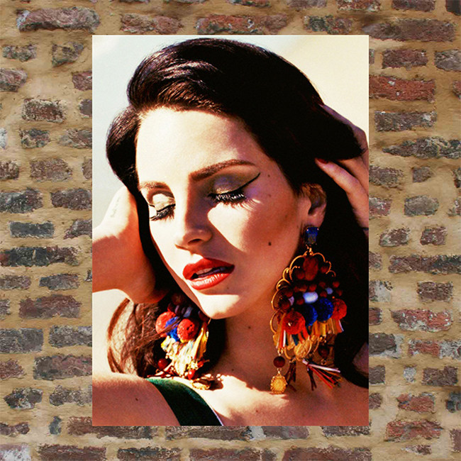 Lana del Rey poster L334 full 8 La Nadeere Thunder Brother-in-law Lanadelrey poster