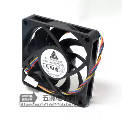 Original Delta AUB0712MB 7015 12V 0 24A 7cm 4-pin PWM AMD CPU cooling fan