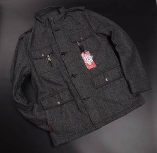 Foreign trade original men's autumn and winter thickened jacket