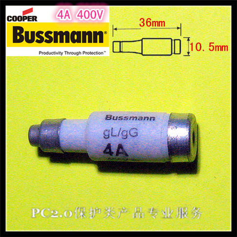 5SE2304 American Bussmann fuse 4A gG gL 400V ~ 250V-fuse