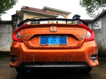 Suitable for BMW Z4 Audi TT Toyota 86 Sbarru BRZ and other three-compartment caravan carbon fiber Rowen Wolverine tail