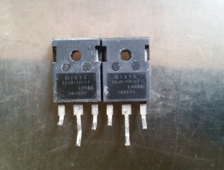 Dismantling machine unidirectional semiconductor control rectifier CS45-16I01 (48A 1600V) Germany Eisaise
