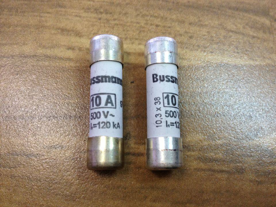 American Bussmann C10G10 BUSS fuse 10A 500V fuse insurance tube 10X38