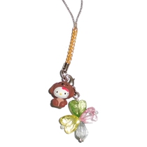 Japanese SanrioHello Kitty puppy cross-dressing mobile phone rope bag pendant (dachshund)