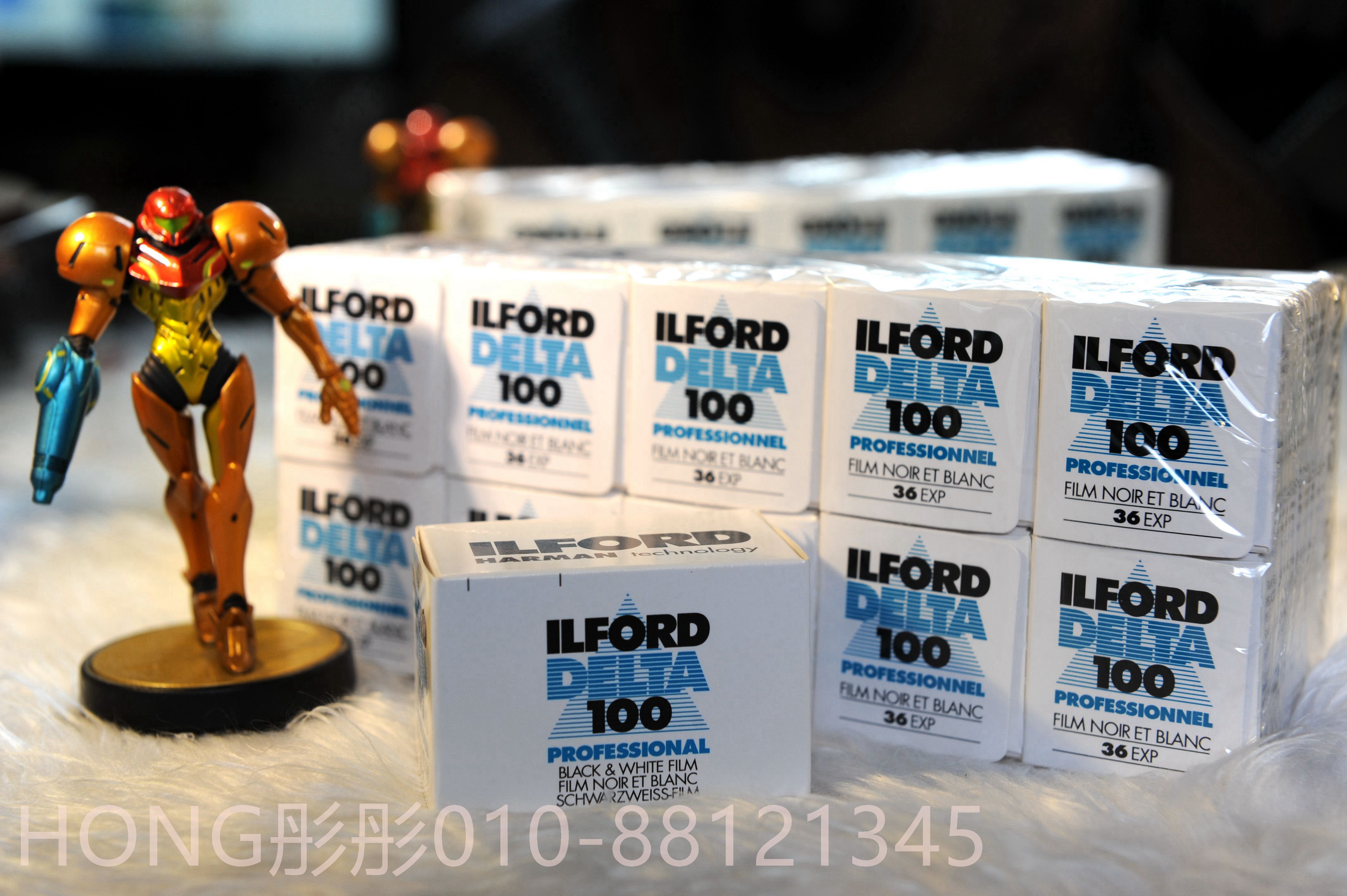 UK original IIford DELTA100 135 professional black and white film in October 2025