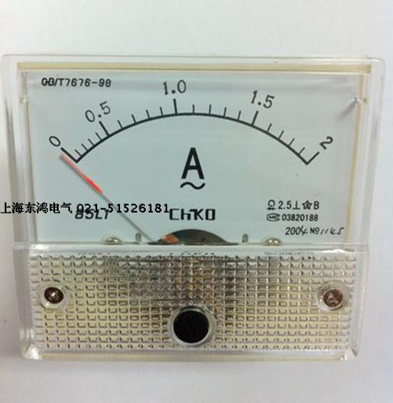 Shanghai Yangtze River 85L1-A AC Current Table 85L1-V Voltmeter 85C1-A V Direct Current Current Table