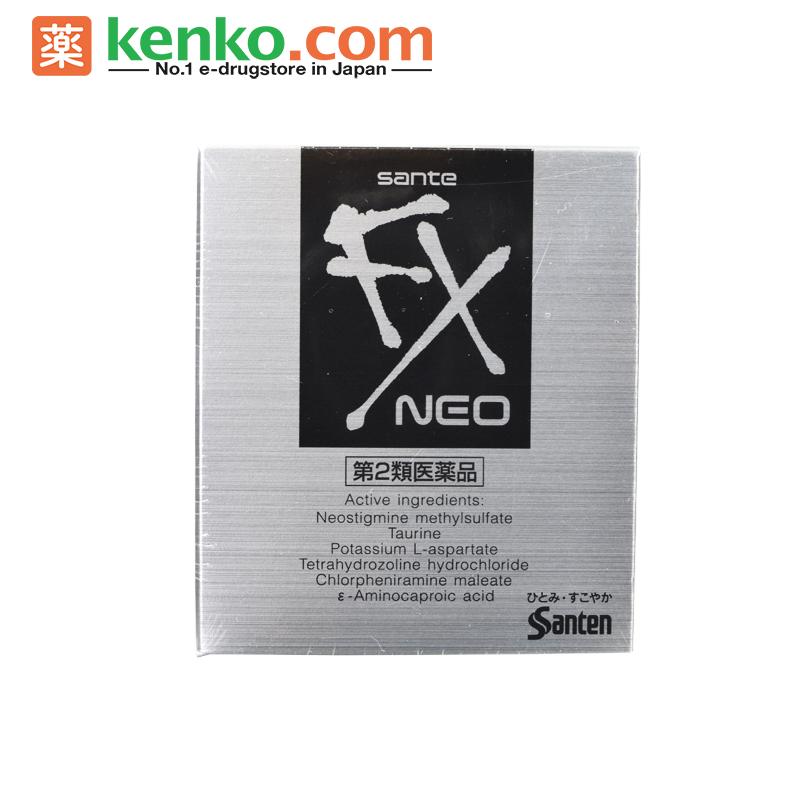 【日本直邮】参天FX NEO眼药水12ml清凉型缓解眼疲劳充血