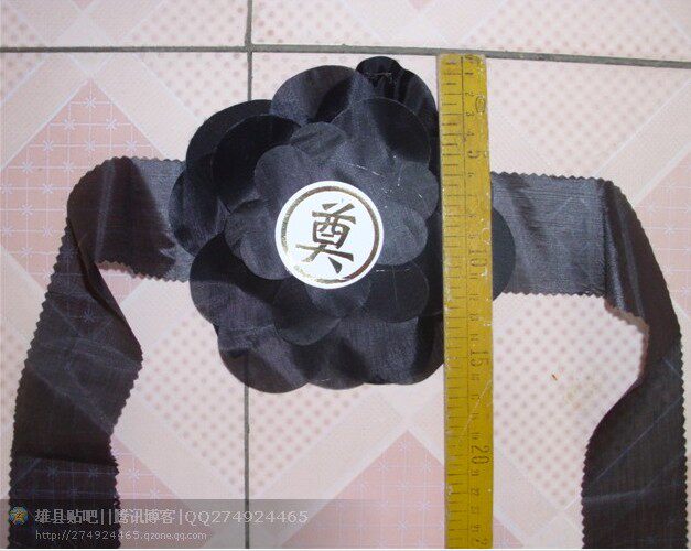 Funeral Supplies 16 inch remains like a black flower black yarn one of 100 RMB100  