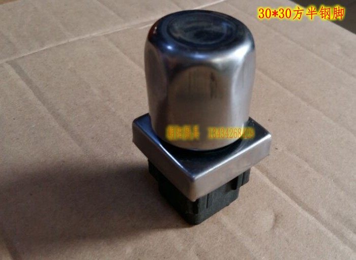 30 square half-steel bullet feet Half-steel workbench feet 30*30 bullet feet Kitchenware square rubber feet