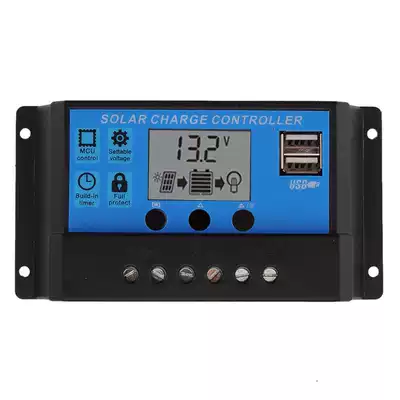 Solar controller 12V24V30A USB mobile phone charger 30a Power generation photovoltaic solar panel