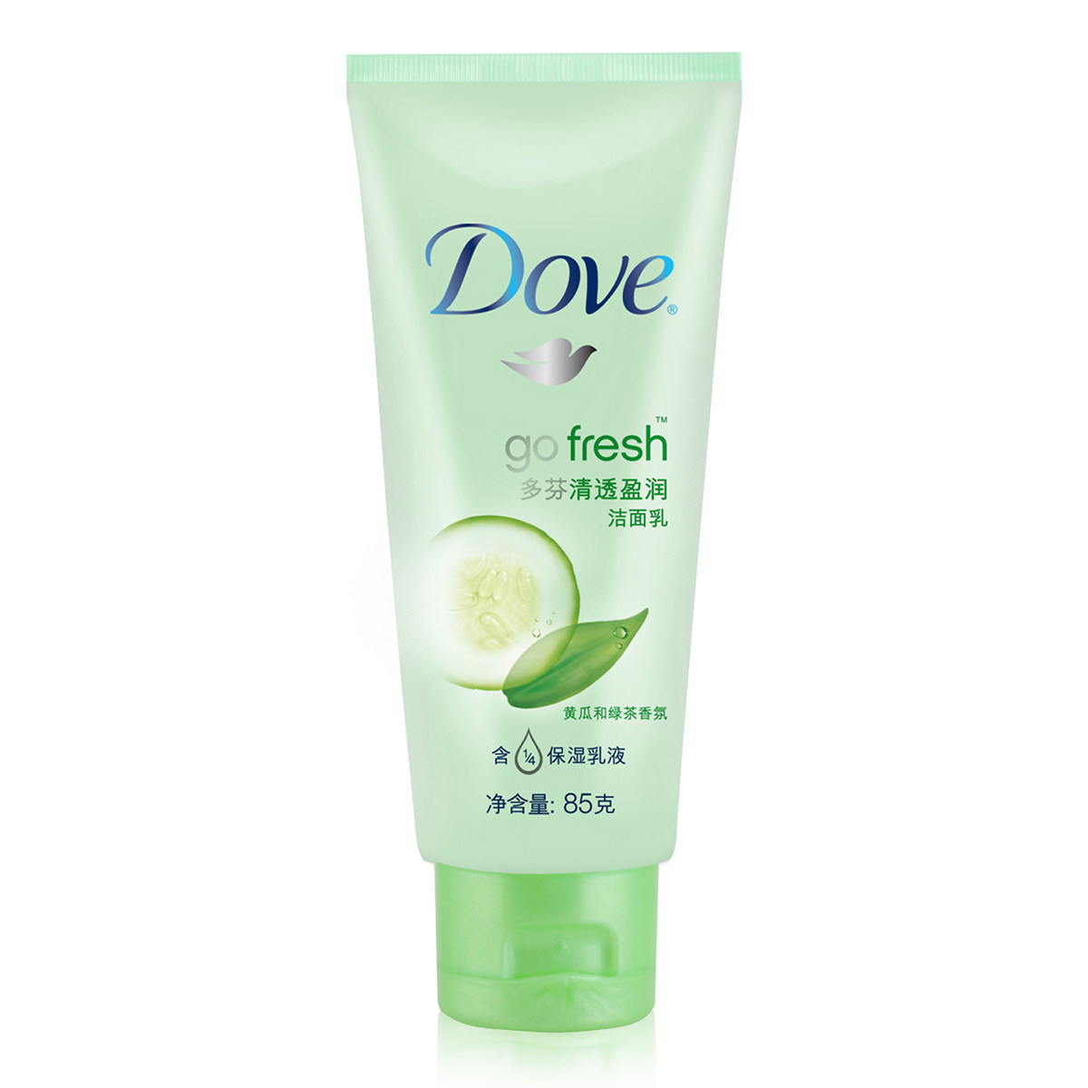 【天猫超市】 多芬清透盈润洁面乳85g 清洁补水保湿